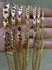Collana catena maglia cubana