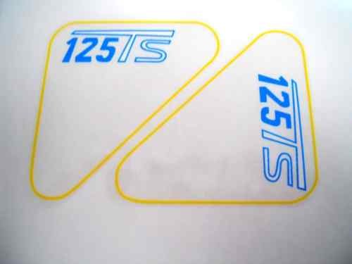 Adesivi ducati 125ts casse - adesivi,