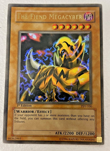 The fiend megacyber - yu-gi-oh!,