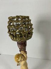 Portacandele porcellana