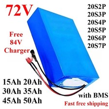 Batteria 72V 20Ah 20S3P Li-ion