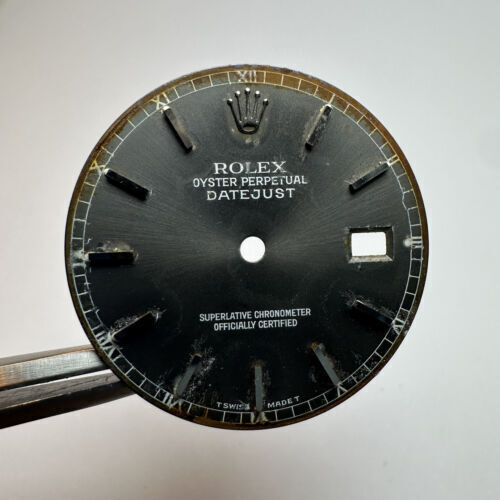 Rolex datejust grey dial 16234 - rolex,