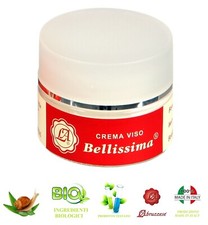 Crema viso Bava di Lumaca pelle grassa matura antietá antimacchia donna bio Aloe