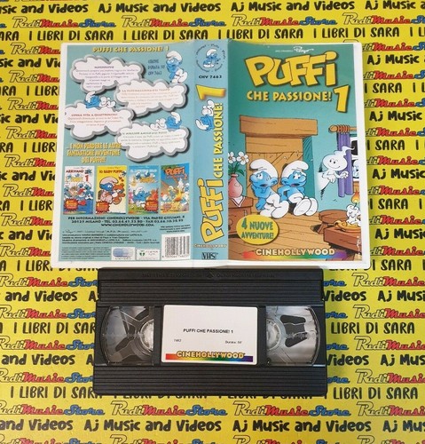 Vhs film puffi - vhs,