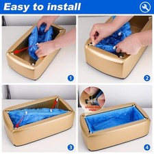 Dispenser automatico per copertura scarpe - con 100 sacchetti