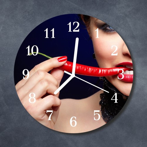 Orologio vetro temperato - orologio, in