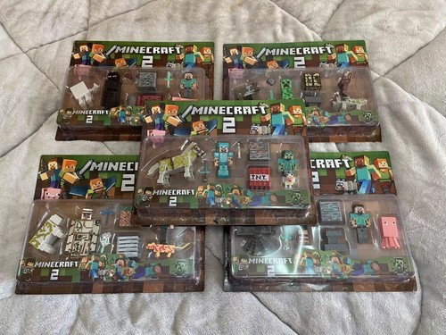 Large minecraft action figures - action,