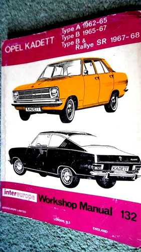 Opel kadett type - type, b