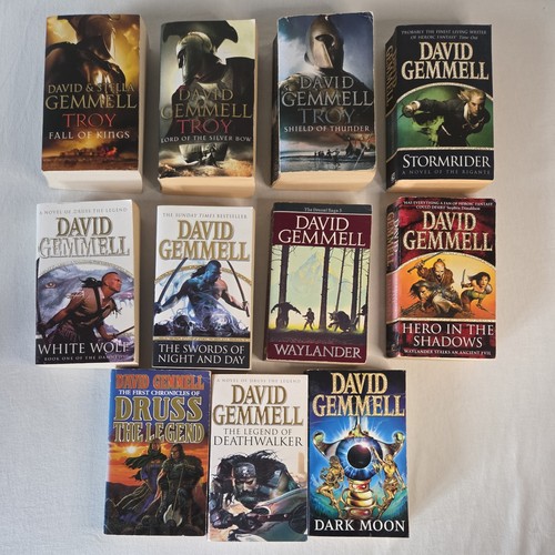 David gemmell books troy - x,