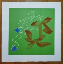 Achille Perilli, incisione acquatinta, stampa, calcografia