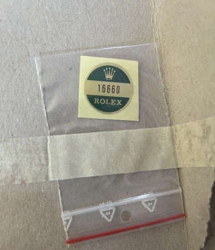 Rolex 16660 sticker case - back,