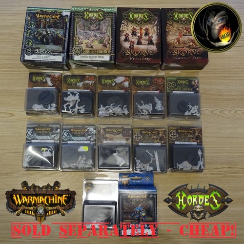Hordes warmachine new minis - warmachine,