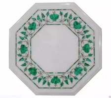 Tavolino ottagonale bianco