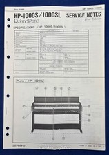 Manuale di servizio pianoforte