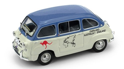 Brumm fiat 600d multipla - 1/43,