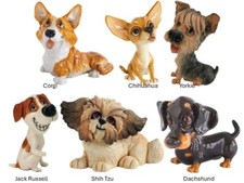 Novità ornamento cane 6 razze