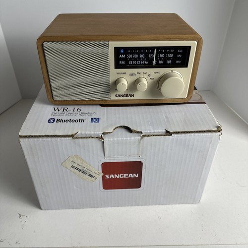 Radio bluetooth sangean 16 - radio, wr-16