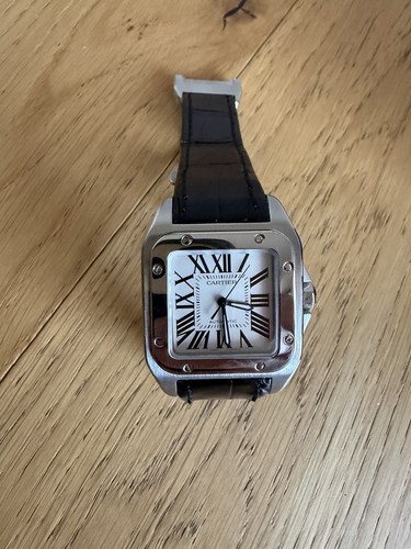 Cartier santos 100 2878 - cartier,