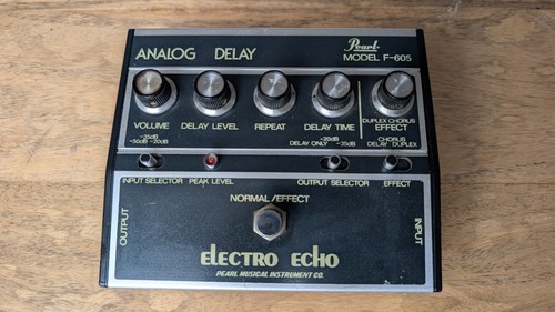 Pearl 605 electro echo - f-605,