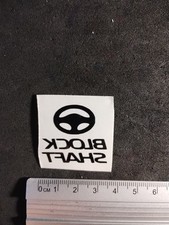 1 Adesivo in Vinile Nero