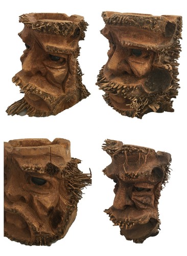 Radice intaglio legno uomo