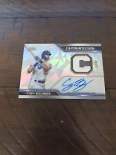 Custodia maglia autografo 2021 Topps Chrome Cody Bellinger Captain's Cloth Hit /99