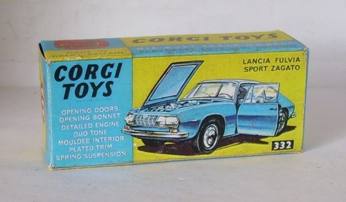 Repro box corgi 332 - corgi, lancia