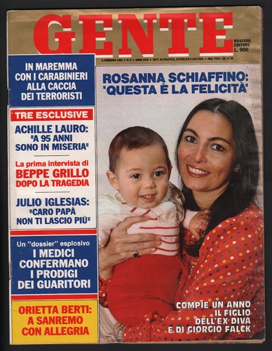Gente 1982 orietta - gente, 6/1982
