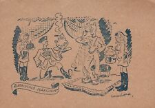 1942 ESPERMULLER Russisches marchen Feldpost CSIR Fronte russo RARA Cartolina