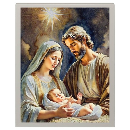The holy family mary - holy,