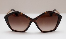 OCCHIALI DA SOLE MIU MIU, marrone effetto tartaruga - Astine in metallo