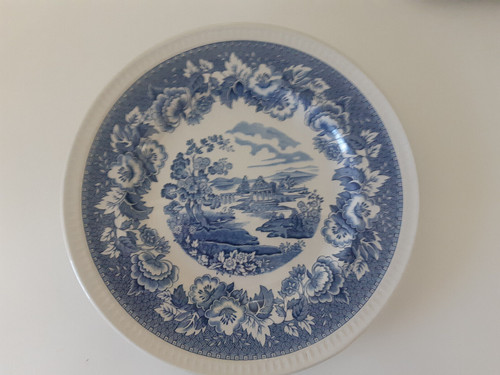 Antico piatto piano ceramica