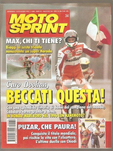 Rivista motosprint ago - ago, 1995