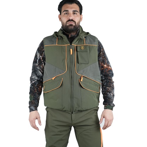 Gilet smanicato caccia