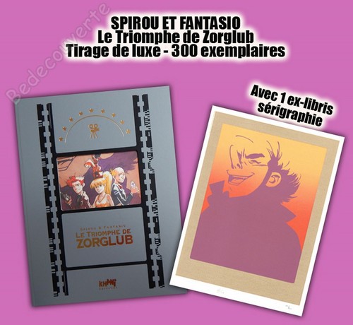 Tirage luxe cossu spirou et - tirage, de
