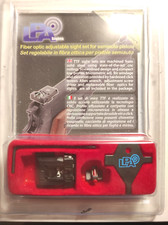 Tacca di Mira e Mirino LPA Sight per Smith&Wesson M&P9 Fibra Ottica SPF02SW