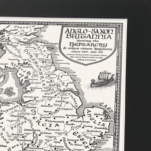 Map anglo saxon britain - anglo-saxon,