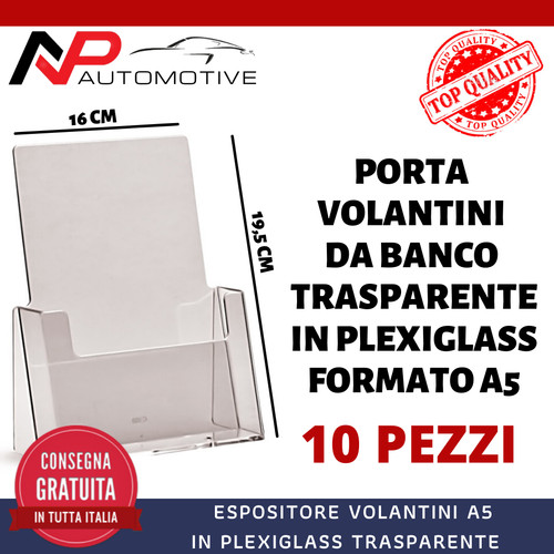 Porta depliant banco 10 - da,