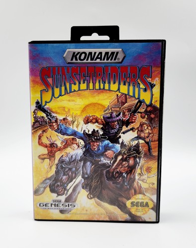 Sunset riders sega genesis - (sega,