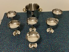 6 COPPE GELATO FRUTTA SPUMANTE