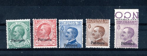 1912 patmo isole italiane egeo - italiane,