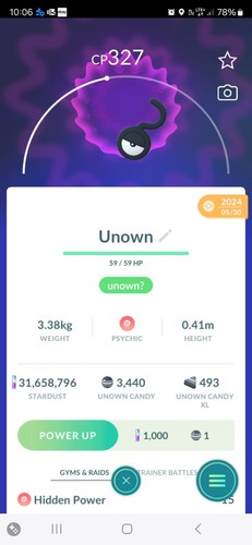 Pokemon unown go - pokemon,
