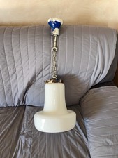 Lampadario In Vetro Opalino  Murano Mazzega ?