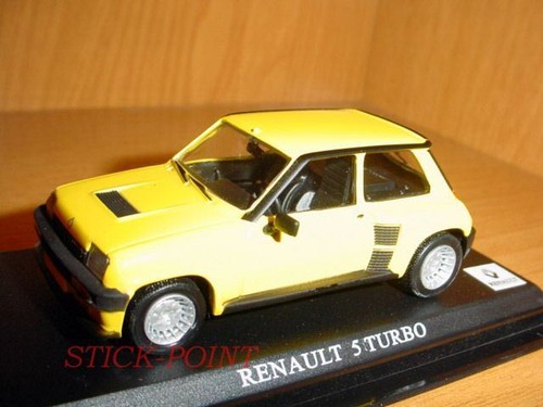 Renault turbo yellow 43 - renault,