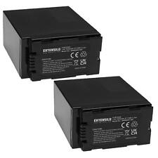 2x Batteria per Panasonic AG-HPX250EN AG-HPX250EJ AG-HPX250 AG-HPX171E 7800mAh
