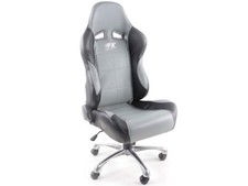Sedia sportiva in simil pelle