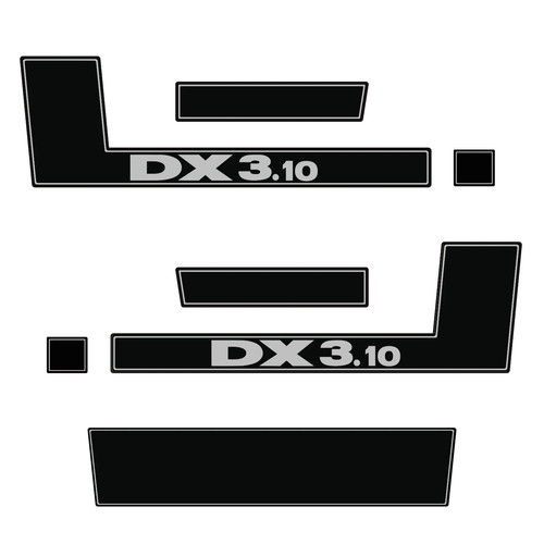 Adesivo deutz dx3 cofano - deutz,