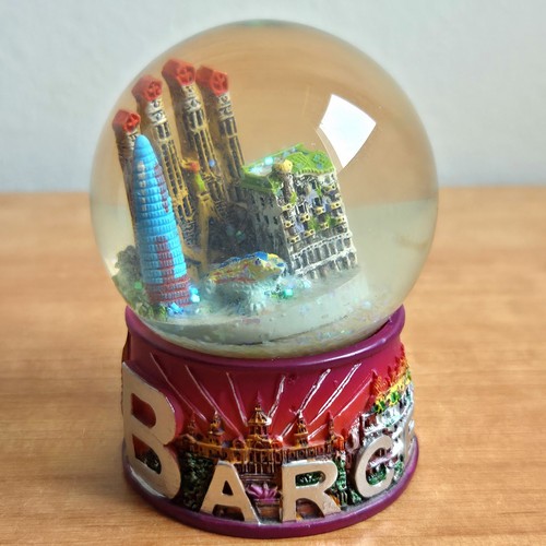 Souvenir snowball barcellona - souvenir,