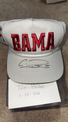 Cappello calvin ridley firmato - cappello,
