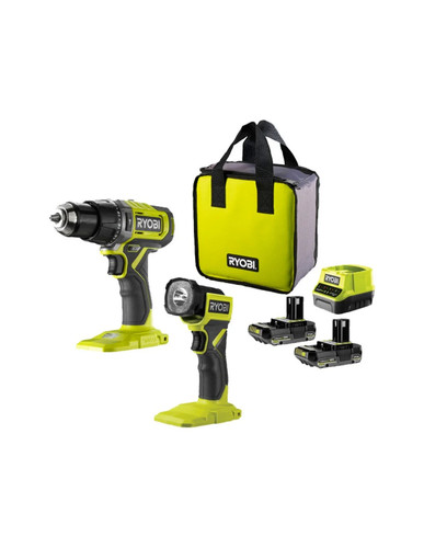 Kit ryobi 18v one - ryobi, trapano